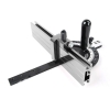 Miter Gauge with Aluminum Miter Fence