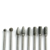 8-piece carbide burrs