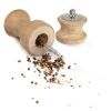 6-inch Wooden Salt Shaker and Pepper mill Combo Woodturning Hardware Kits