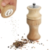 6-inch Wooden Salt Shaker and Pepper mill Combo Woodturning Hardware Kits