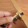 7-inch Wheel Marking Gauge - Solid Metal Bar Wood Scribe Tool-1