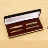 gold trim pen case
