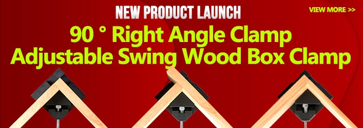 【New Product】90 Degree Right Angle Clamp Adjustable Swing Wood Box Clamp
