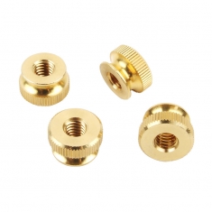 Brass Knurled Threaded Nuts