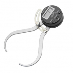 Digital caliper gauge for outside measurements