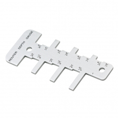 Aluminum Router Depth Gauge