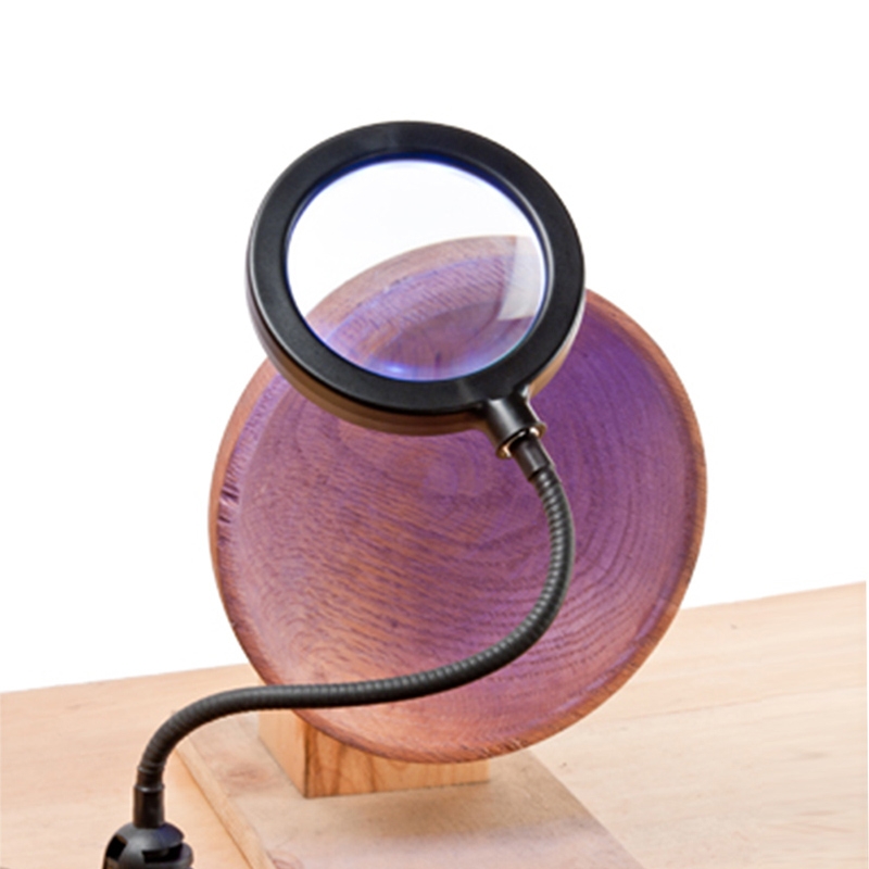 magnifying led work light